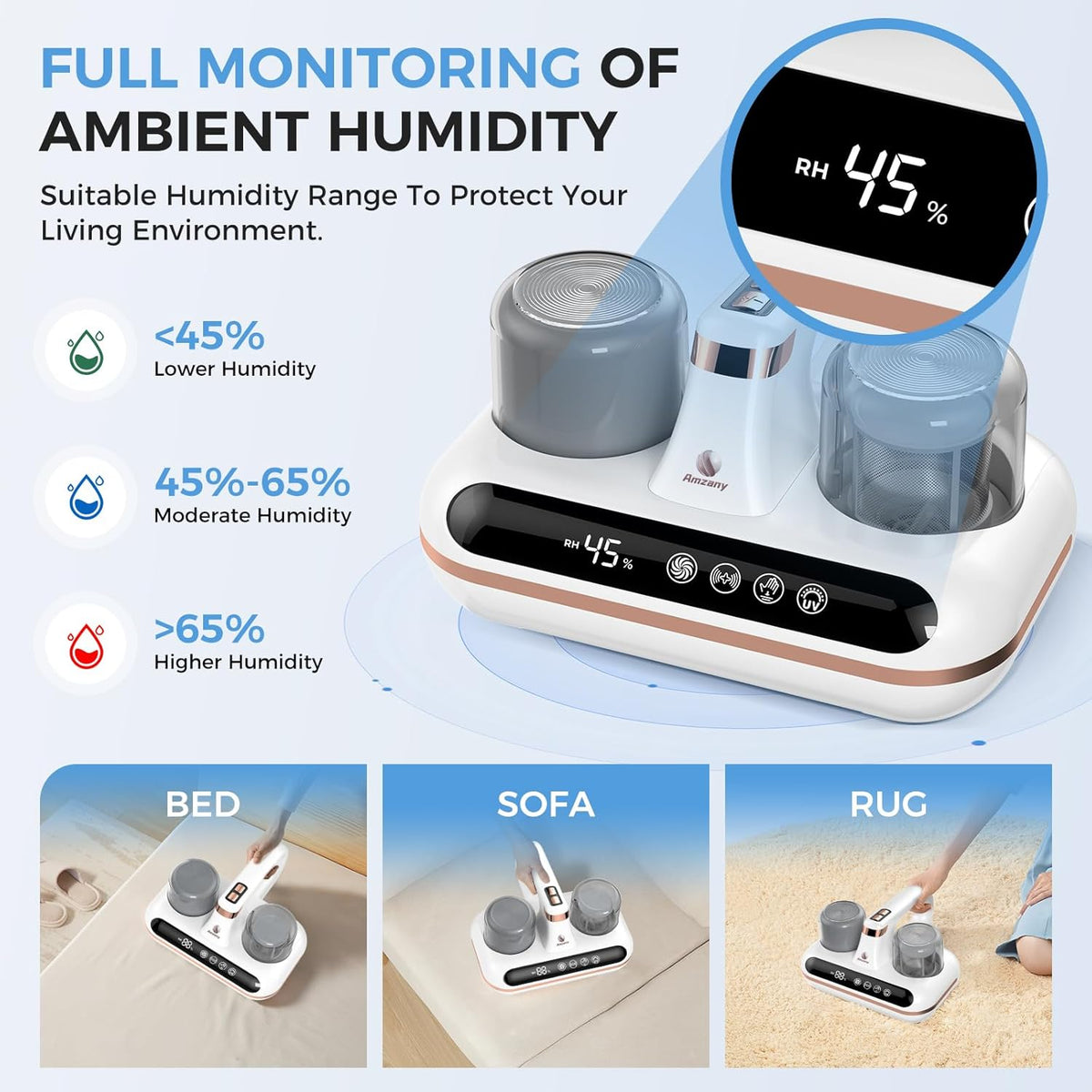 Premium Mattress Cleaner with UV-C Technology