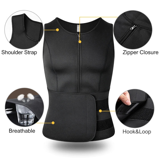 Men Body Shaper Waist Trainer