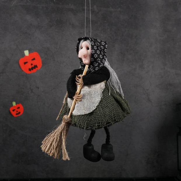 Halloween Witch Ornament Dolls