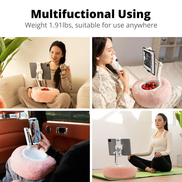 Plush Pillow Phone Tablet Bracket Desktop Stand