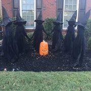 Screaming Light Up Witches Decor