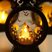 Halloween Witch Pumpkin LED Lantern