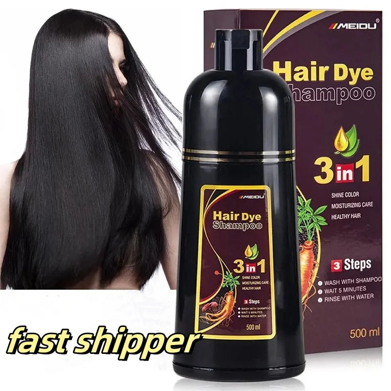 3-in-1 Hair Dye Shampoo