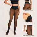 Seamless Sheer Fleece Lined Tights