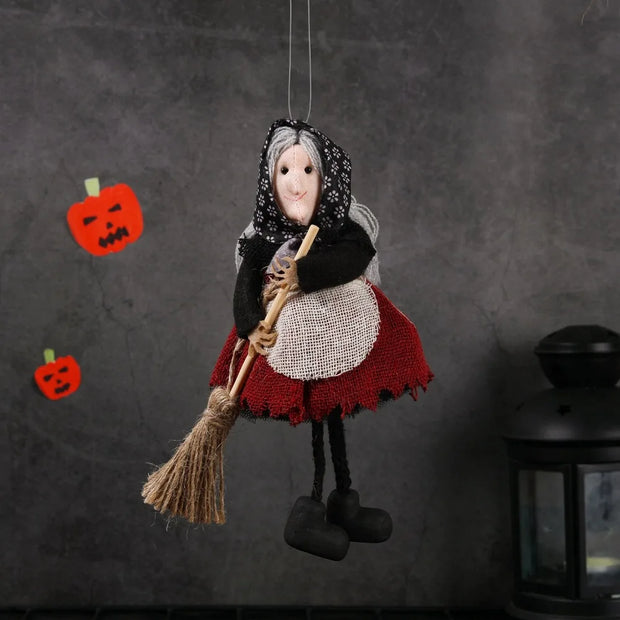 Halloween Witch Ornament Dolls