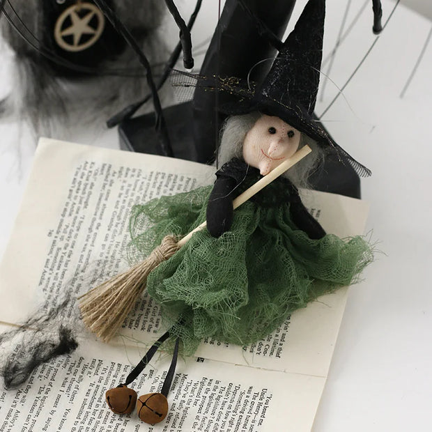 Halloween Ghost Festival Witch Figurine