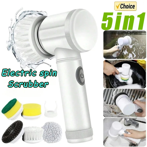 Electric Household Cleaning Brush