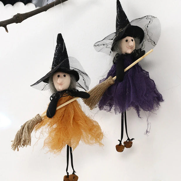 Halloween Ghost Festival Witch Figurine