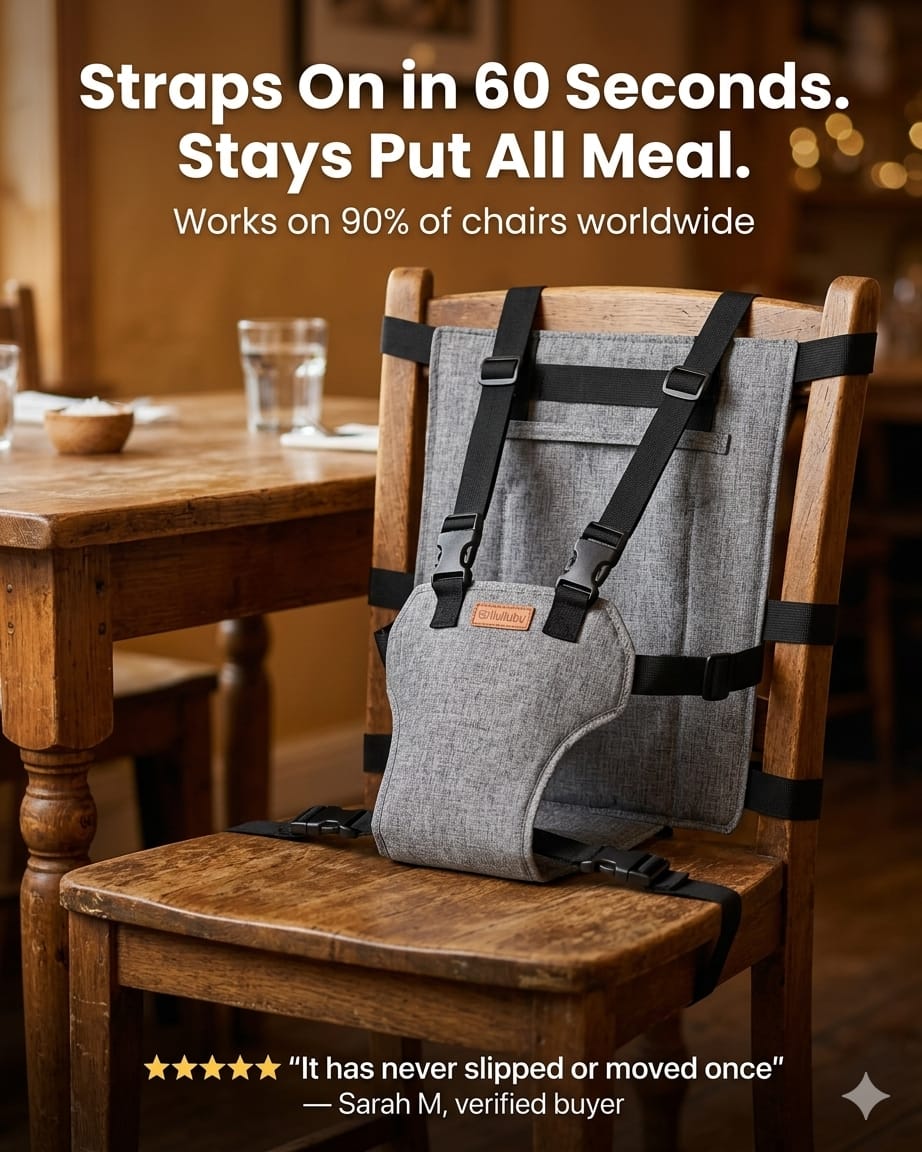 Portable Baby Chair Harness Seat