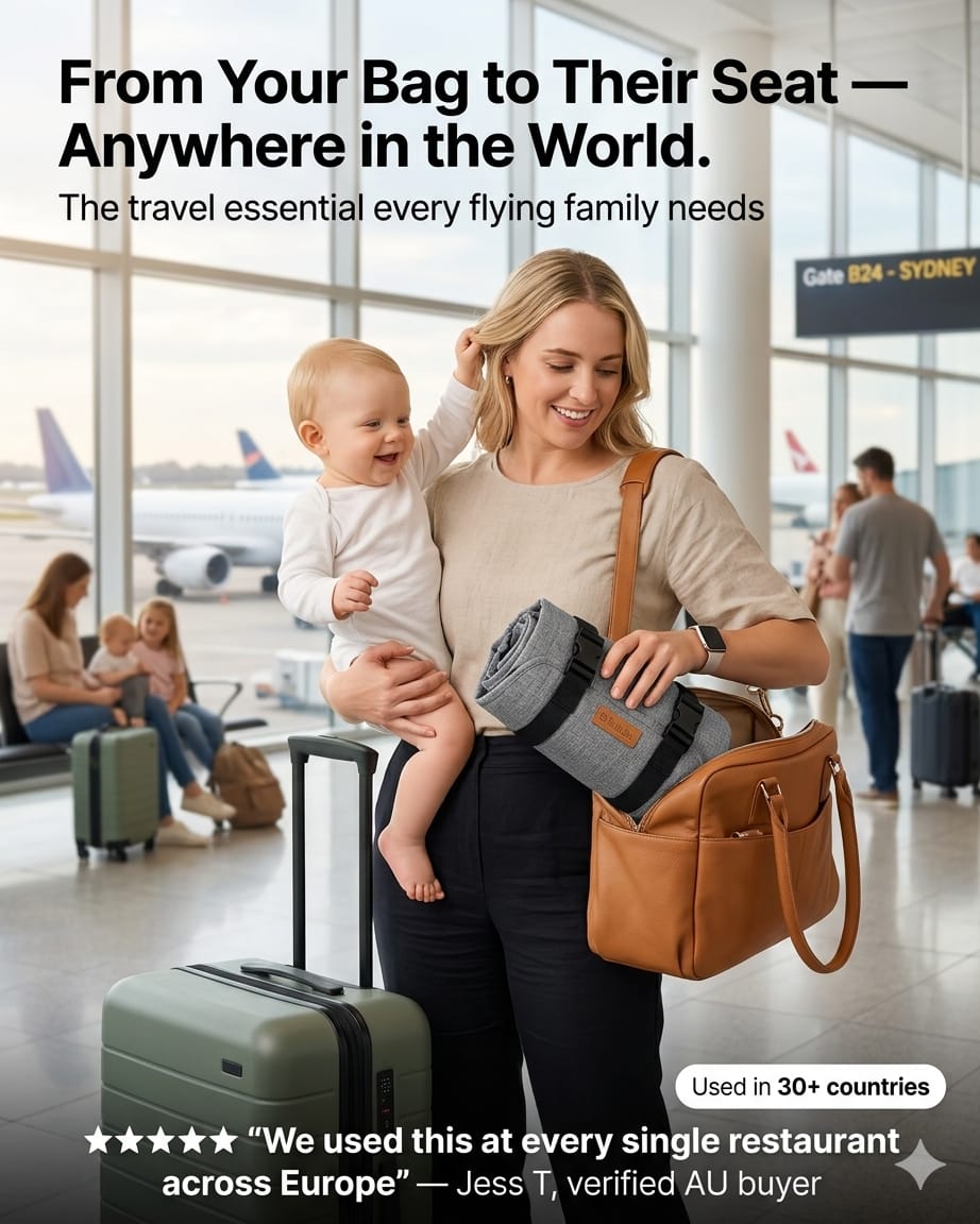 Portable Baby Chair Harness Seat