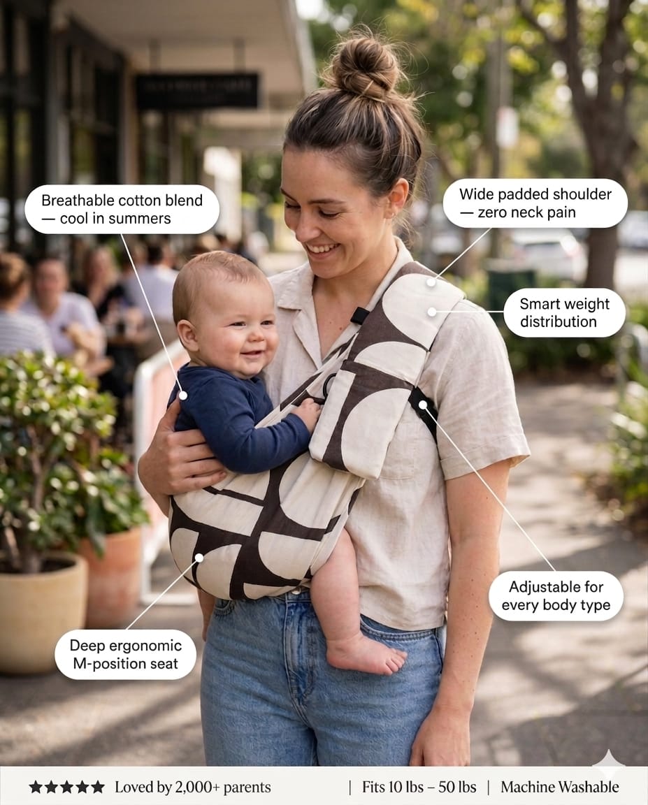 KylieJean's HipEase Sling Carrier