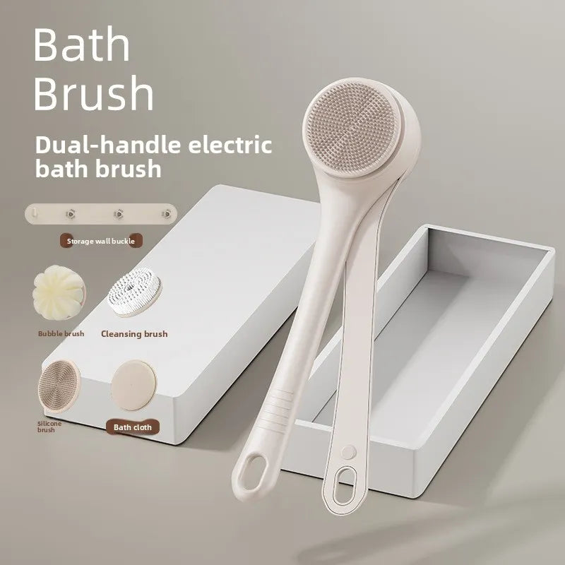 Dual-Handle Electric Back & Body Scrubber