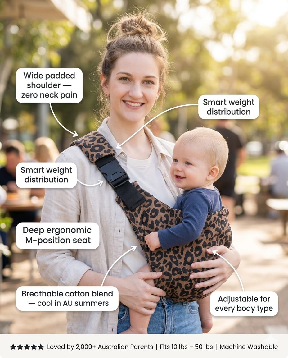 KylieJean's HipEase Sling Carrier